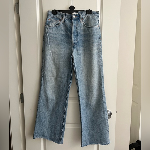 Denim Forum Denim - Denim Forum Light Blue Farrah Jeans